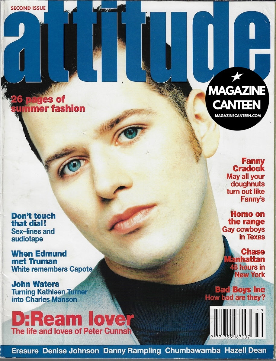 Attitude Magazine - Peter Cunnah D:DREAM Bad Boys Inc JOHN WATERS