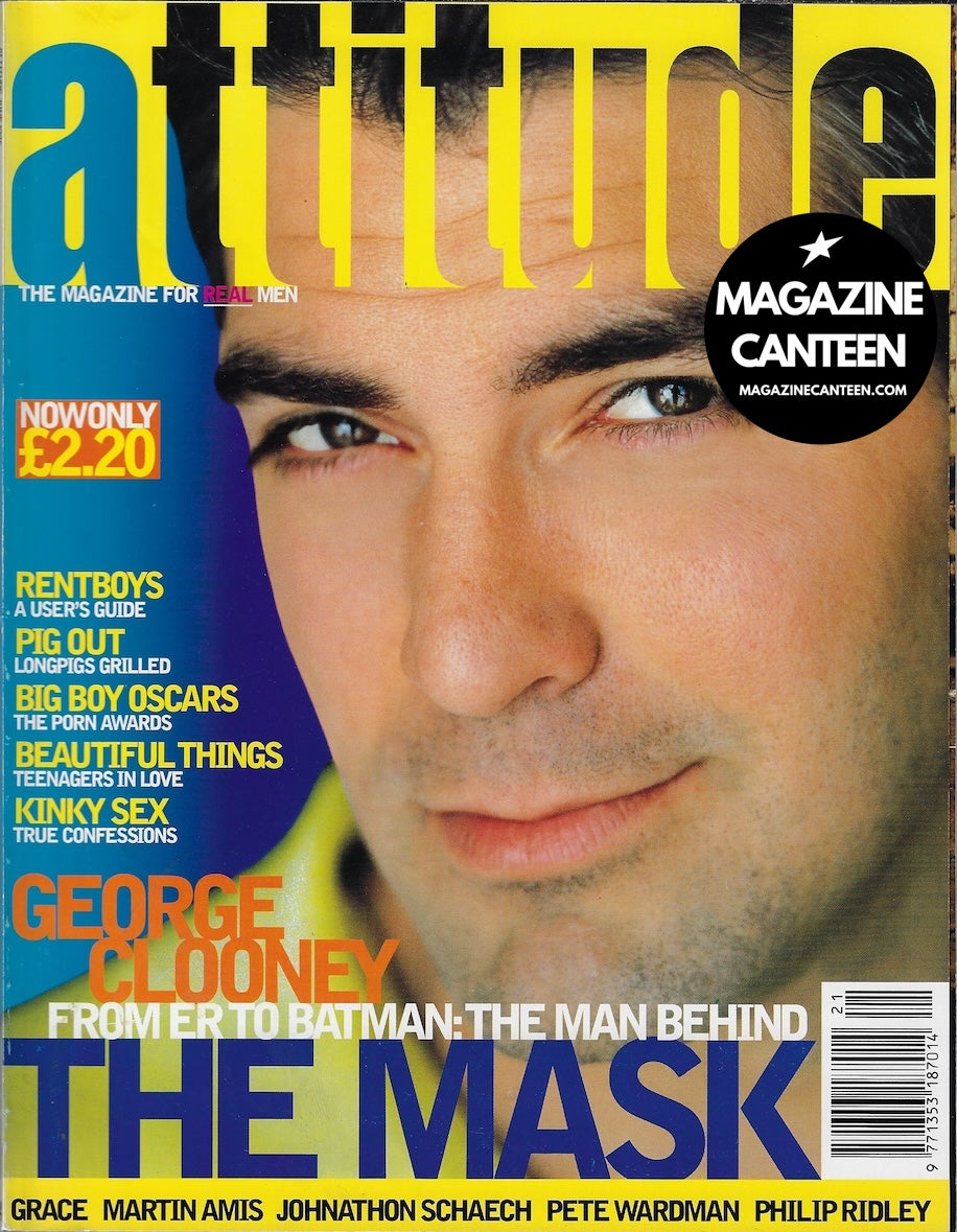 Attitude Magazine - George Clooney JEFF TUTTLE Johnathon Schaech