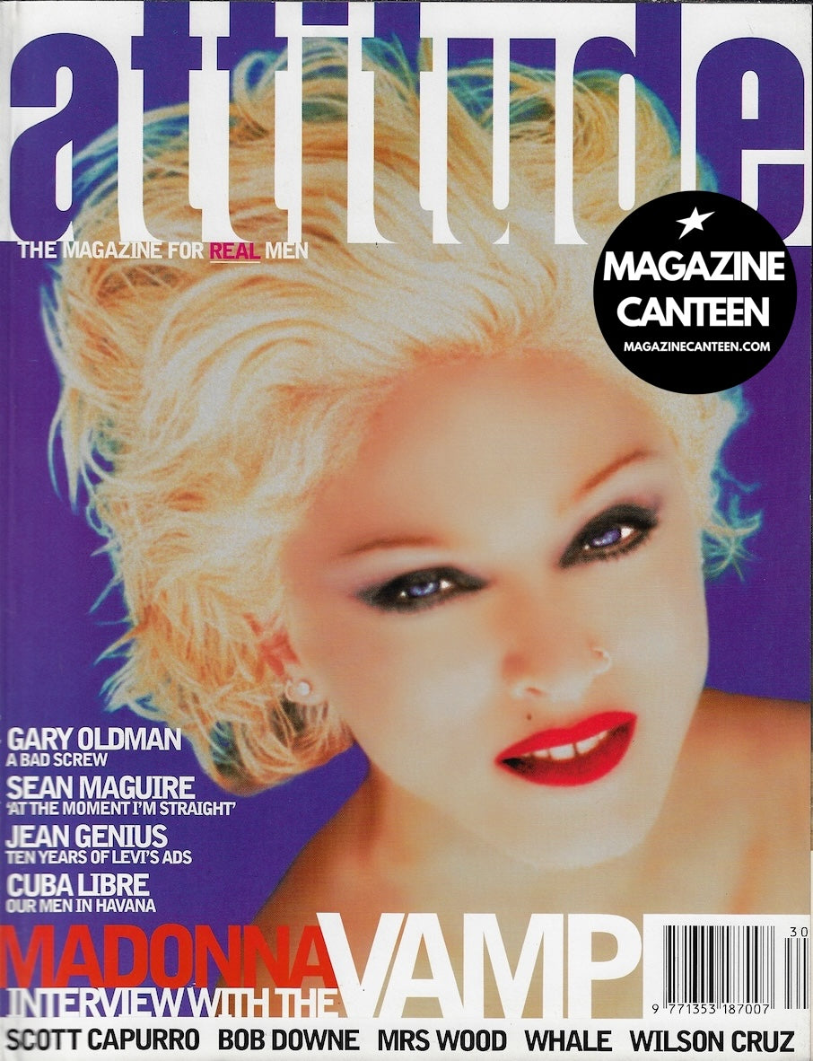 Attitude Magazine 16 - Madonna SEAN MAGUIRE Gary Oldman