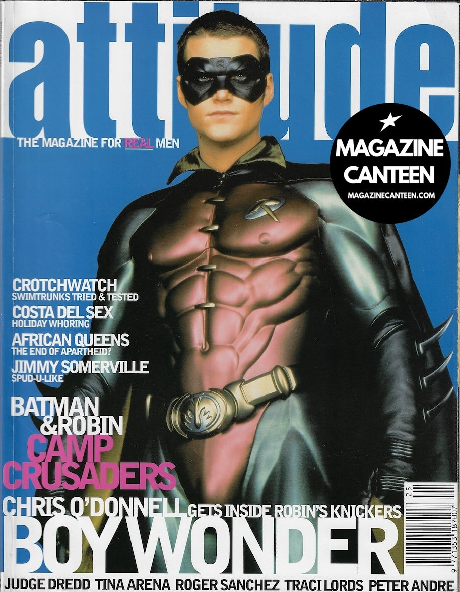 Attitude Magazine 15 - Chris O'Donnell JIMMY SOMERVILLE Traci Lords BATMAN