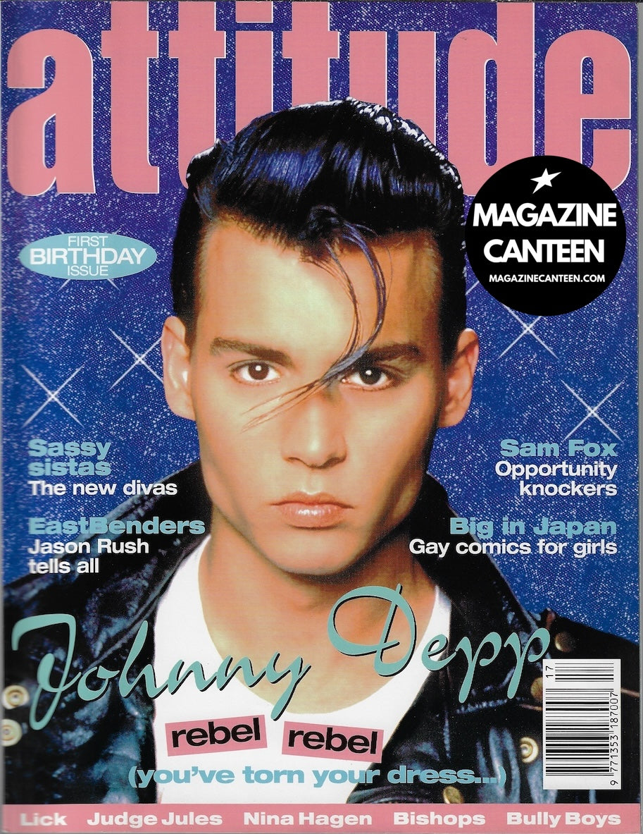 Attitude Magazine 13 - Johnny Depp SAMANTHA FOX Jason Rush