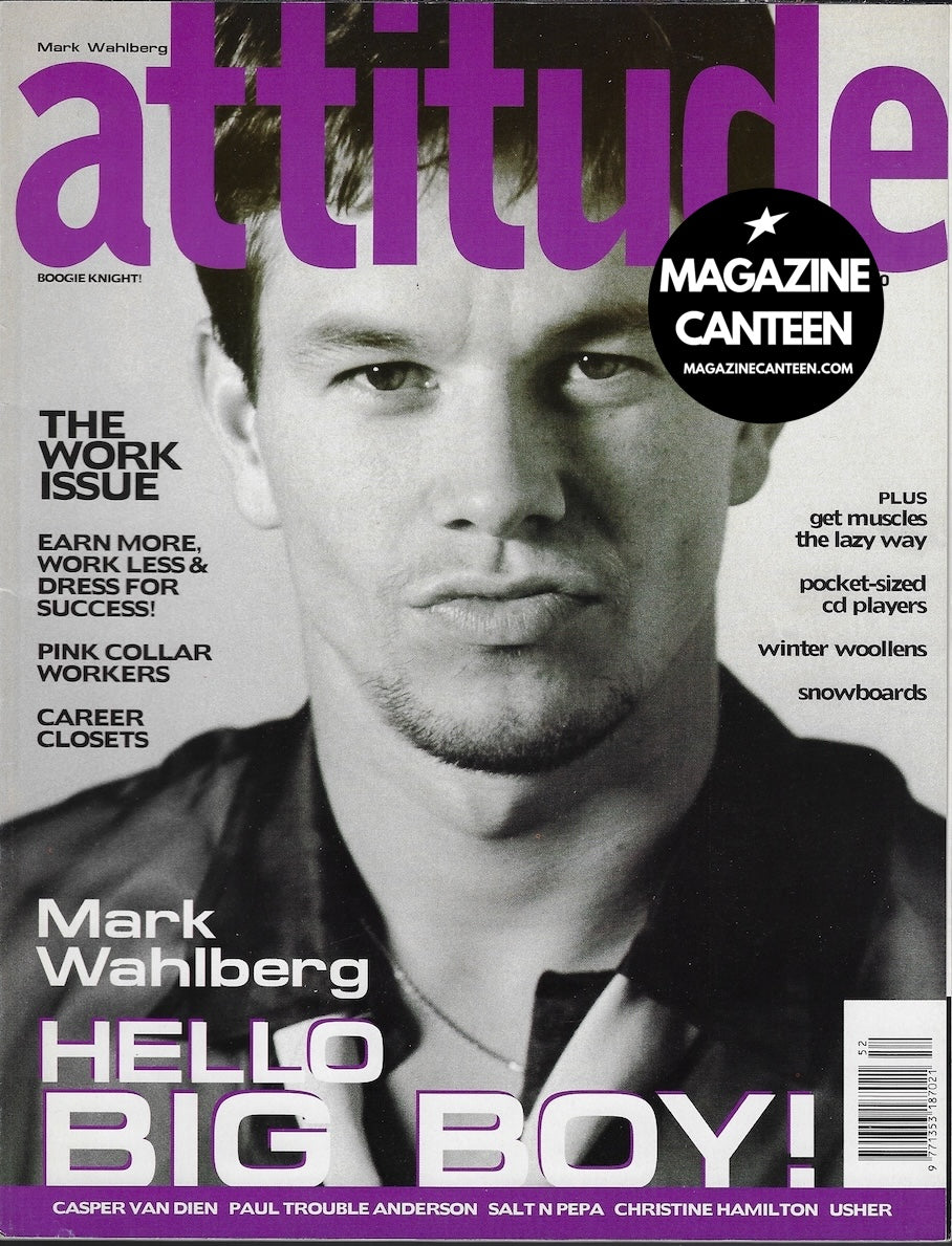 Attitude Magazine 45 - Mark WAHLBERG Casper Van Dien 1998