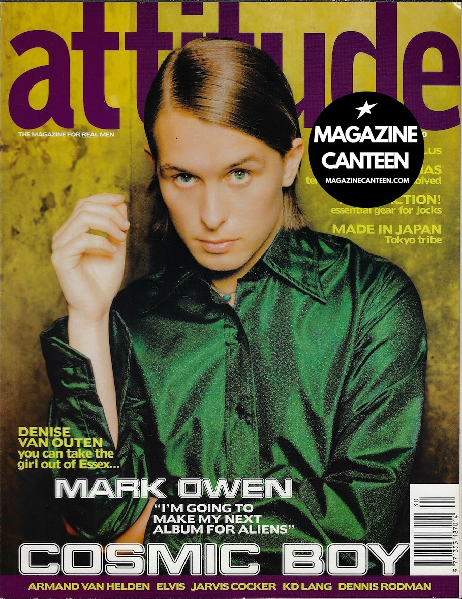 Attitude Magazine - Mark Owen TAKE THAT Denise Van Outen 1997
