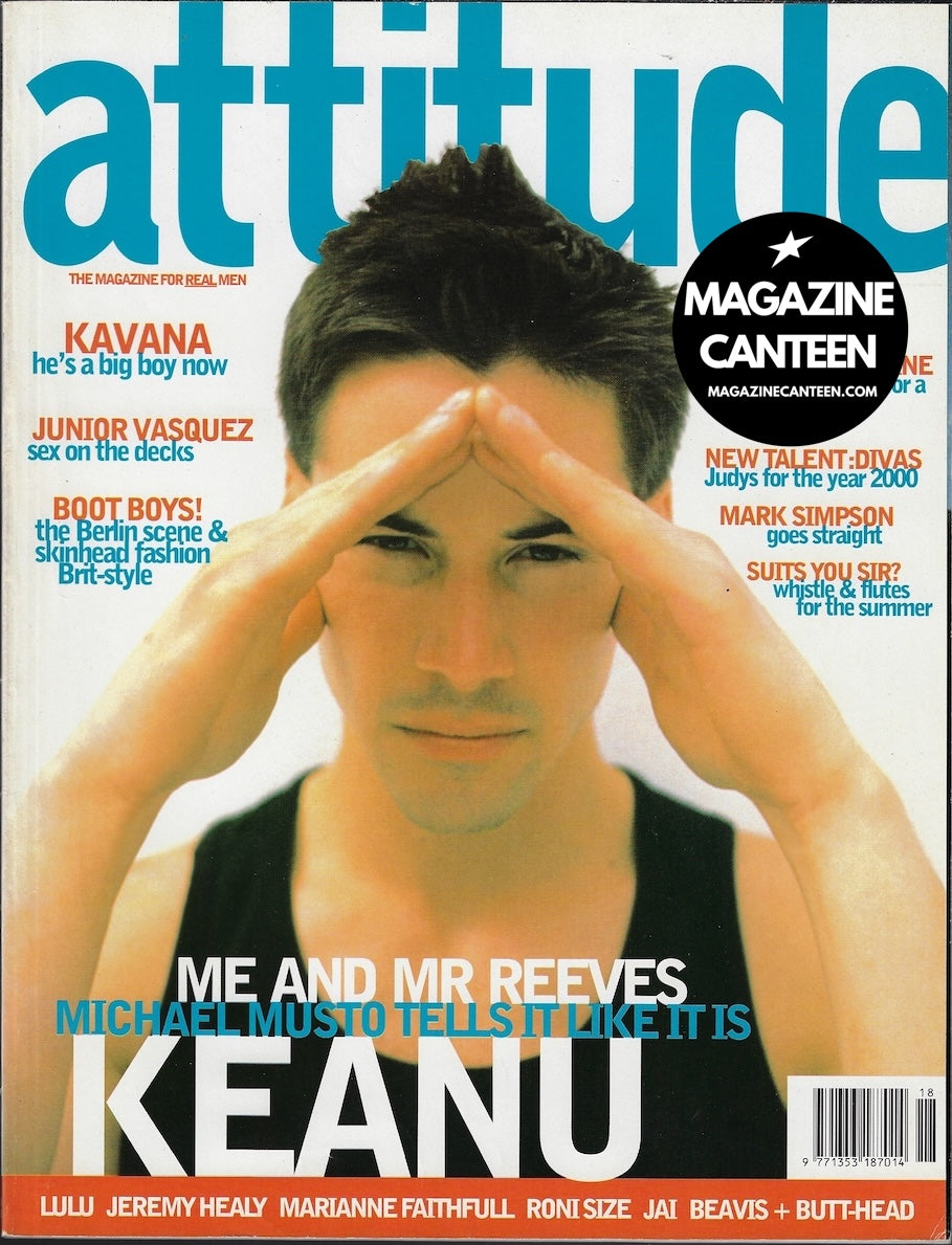Attitude Magazine - Keanu Reeves KAVANA