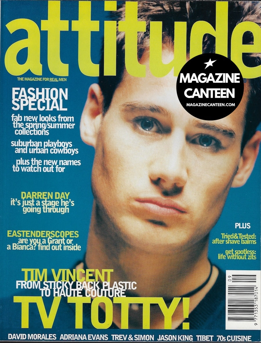 Attitude Magazine - Tim Vincent ADAM GARCIA Darren Day