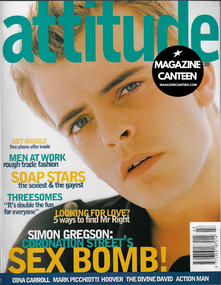 Attitude Magazine - Simon Gregson DAVID HOYLE Charley Speed