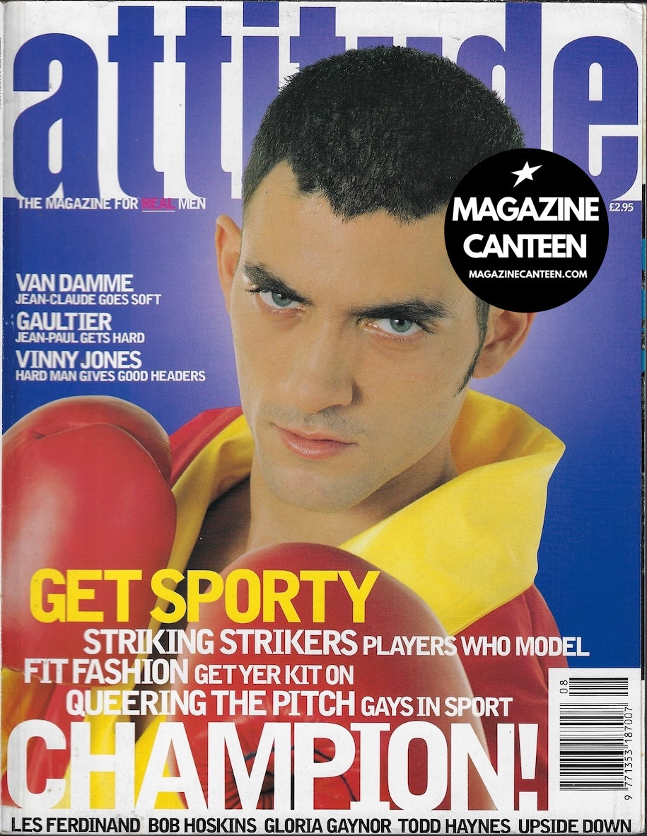 Attitude Magazine - Myron Thompson JEAN CLAUDE VAN DAMME