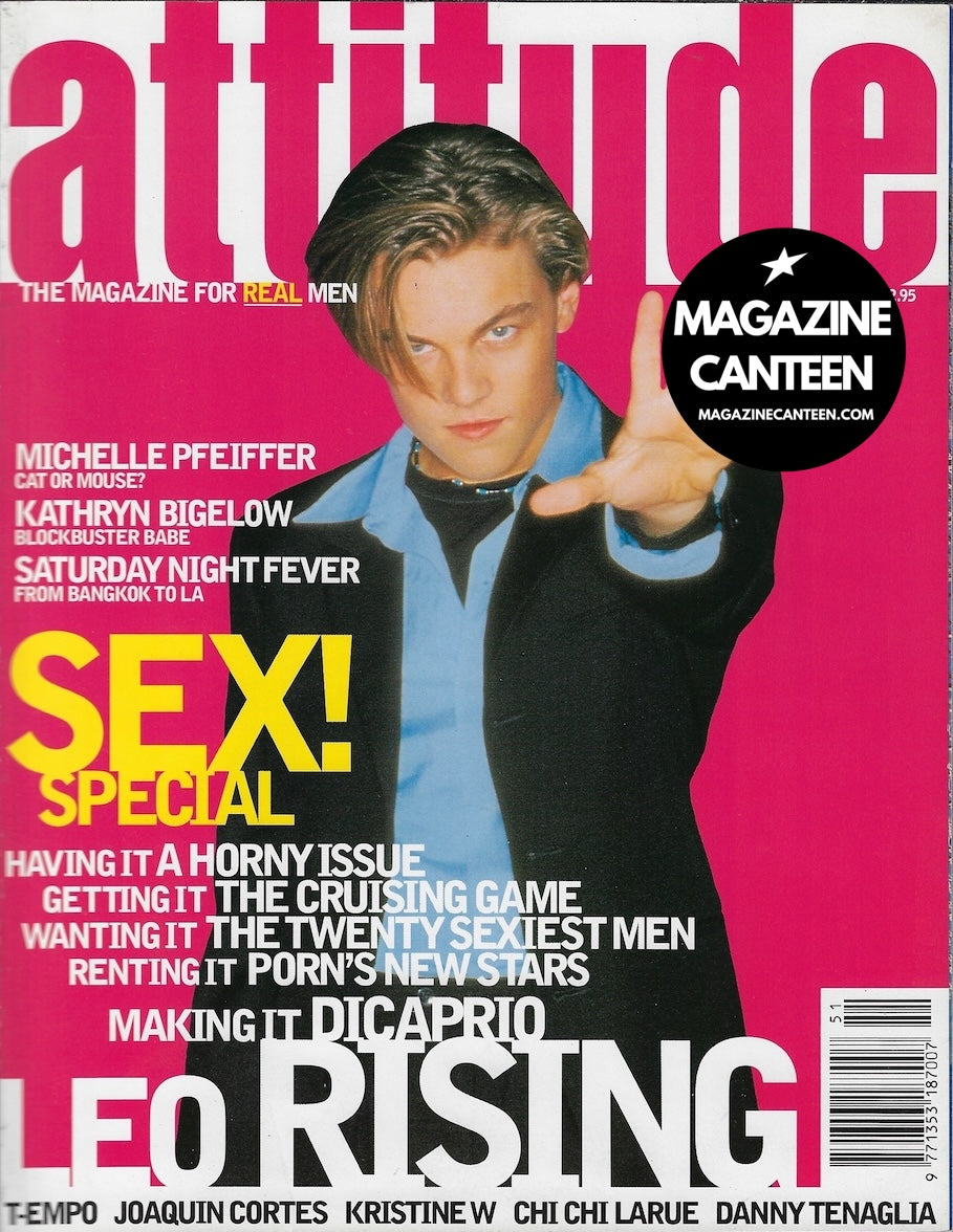 Attitude Magazine - Leonardo DiCaprio MIKE CAMPBELL Michelle Pfeiffer