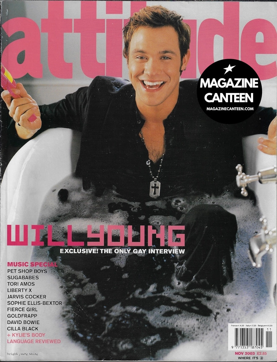 Attitude Magazine 115 - WILL YOUNG Pet Shop Boys SUGABABES
