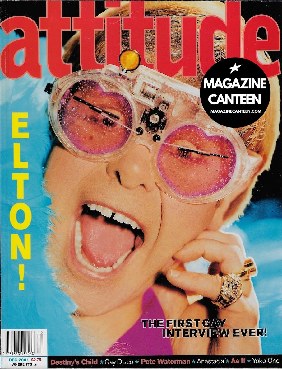 Attitude Magazine 92 - Elton John ANASTACIA Pete Waterman
