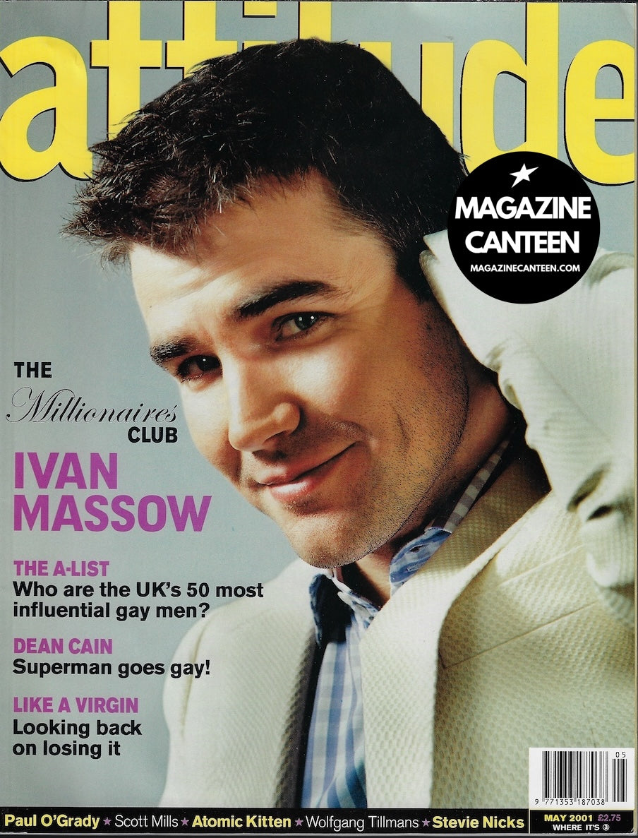 Attitude Magazine 85 - Ivan Massow ATOMIC KITTEN Paul O'Grady
