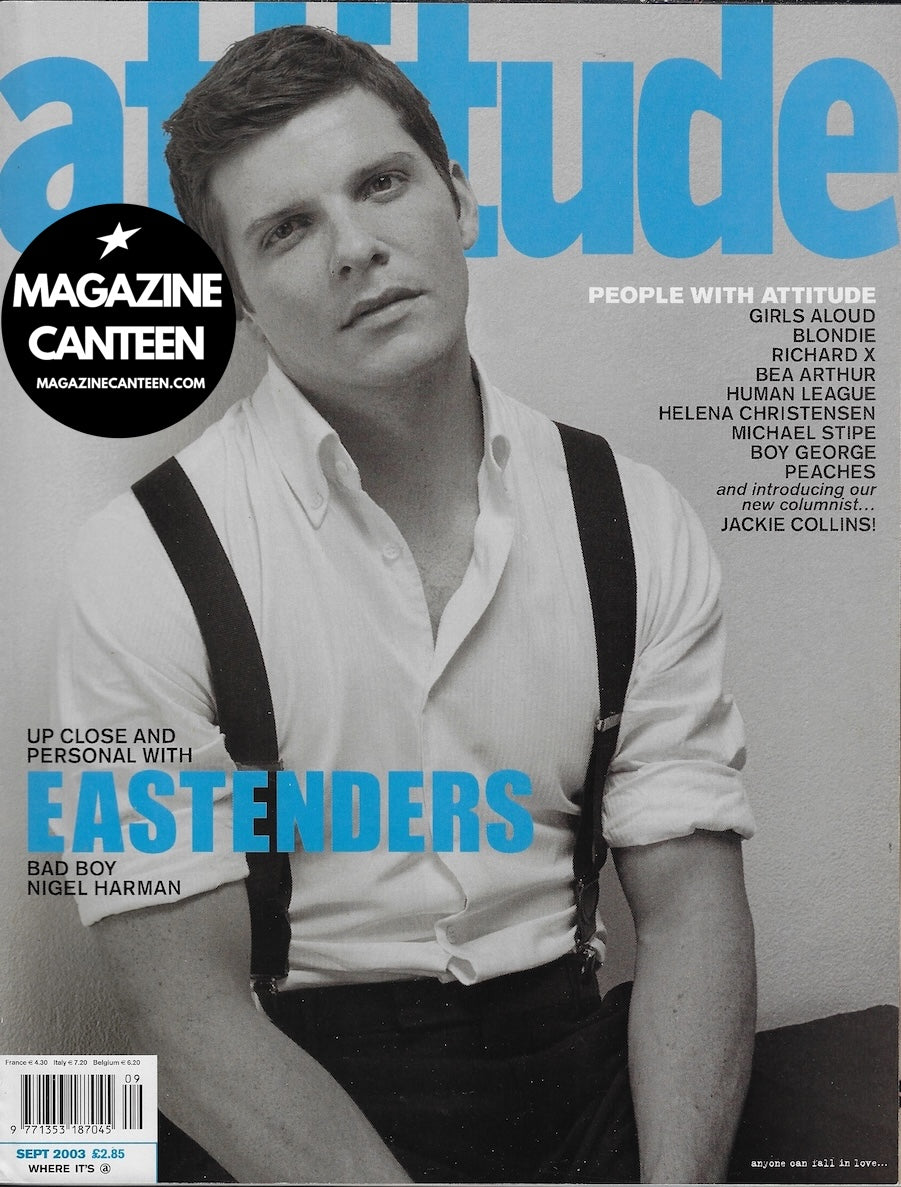 Attitude Magazine 113 - Nigel Harman GIRLS ALOUD Debbie Harry