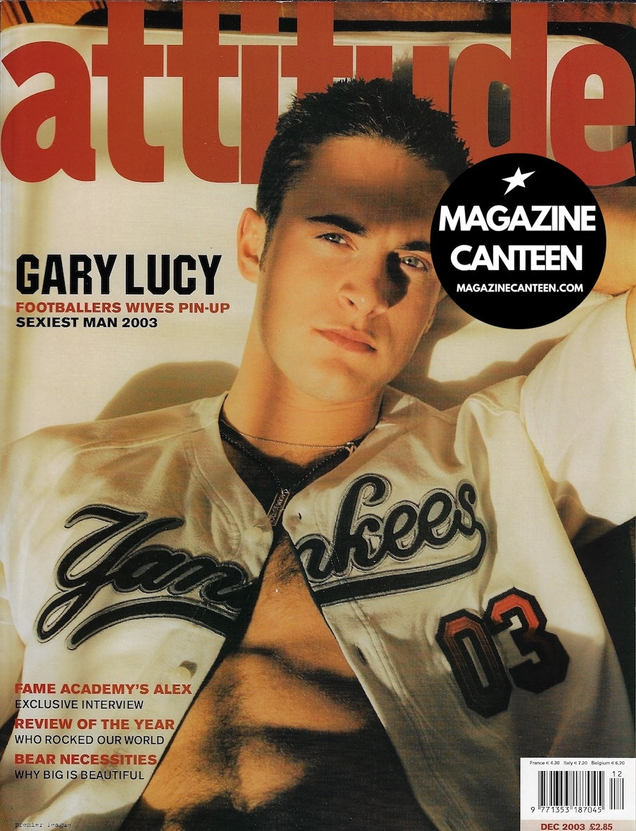 Attitude Magazine 116 - Gary Lucy TEXAS Cyndi Lauper
