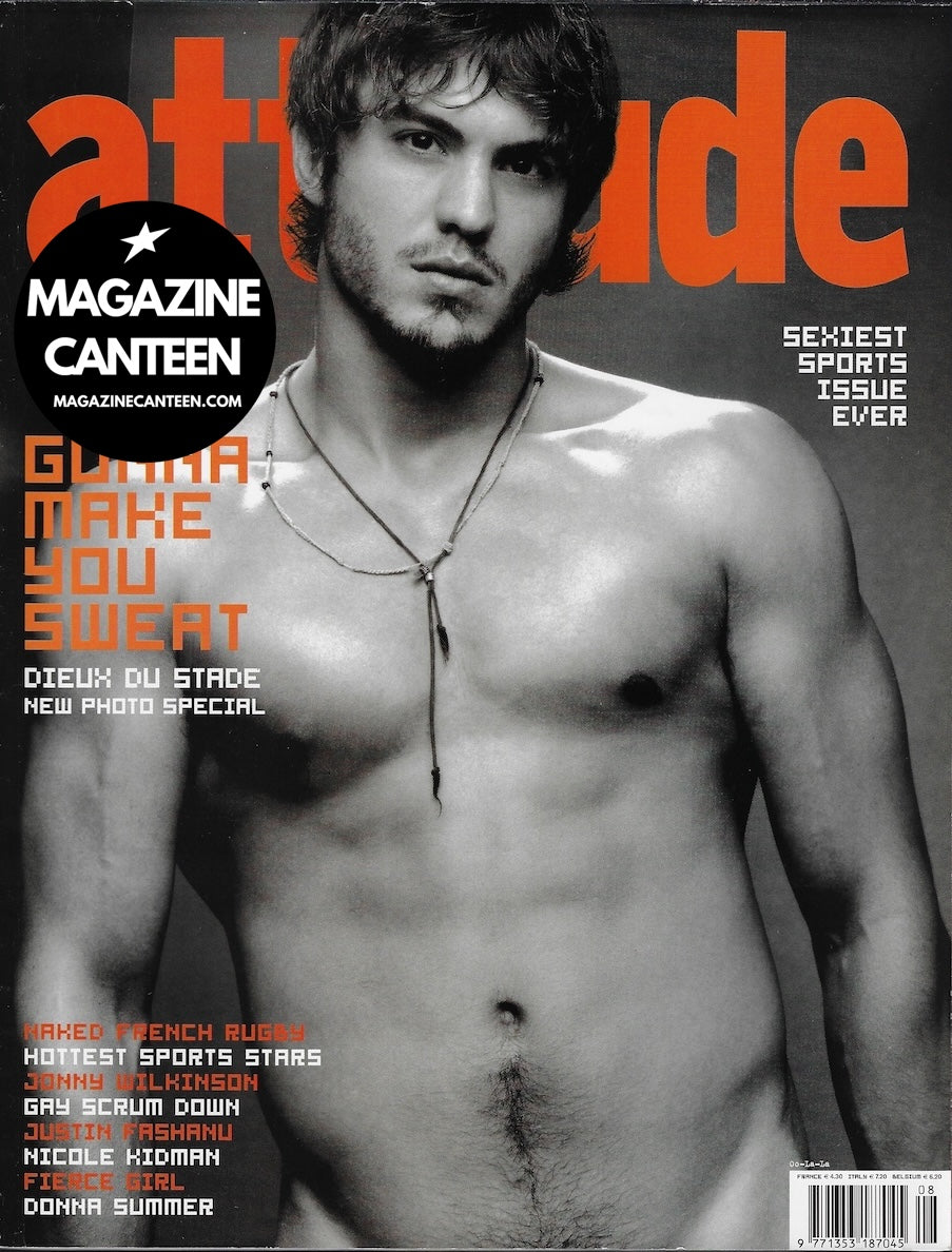 Attitude Magazine 124 - Dieux du Stade DONNA SUMMER Patsy Palmer