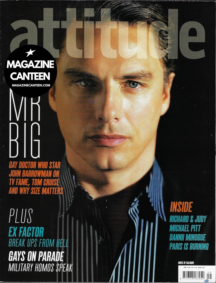 Attitude Magazine  137 - John Barrowman ALAN CUMMING Dannii Minogue