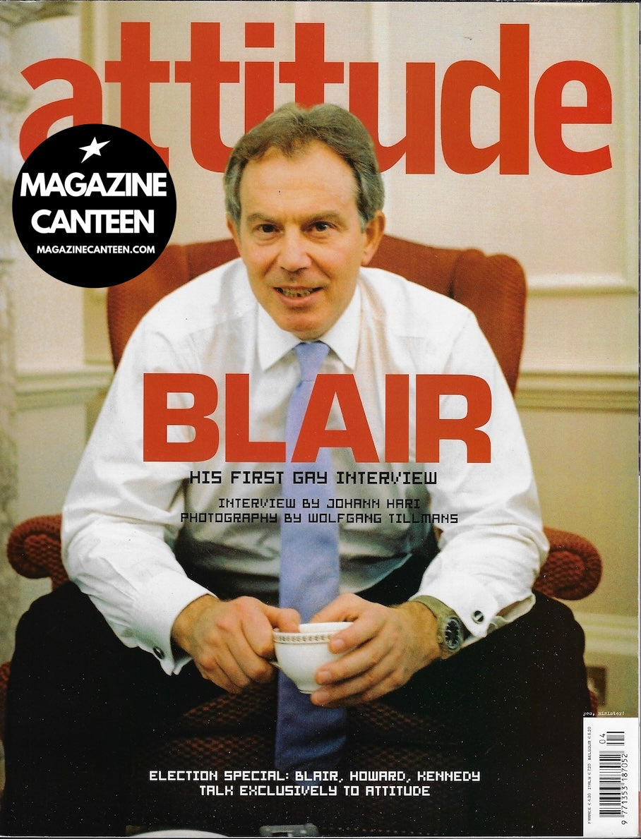 Attitude Magazine 132 - Tony Blair BOY GEORGE Wolfgang Tillmans