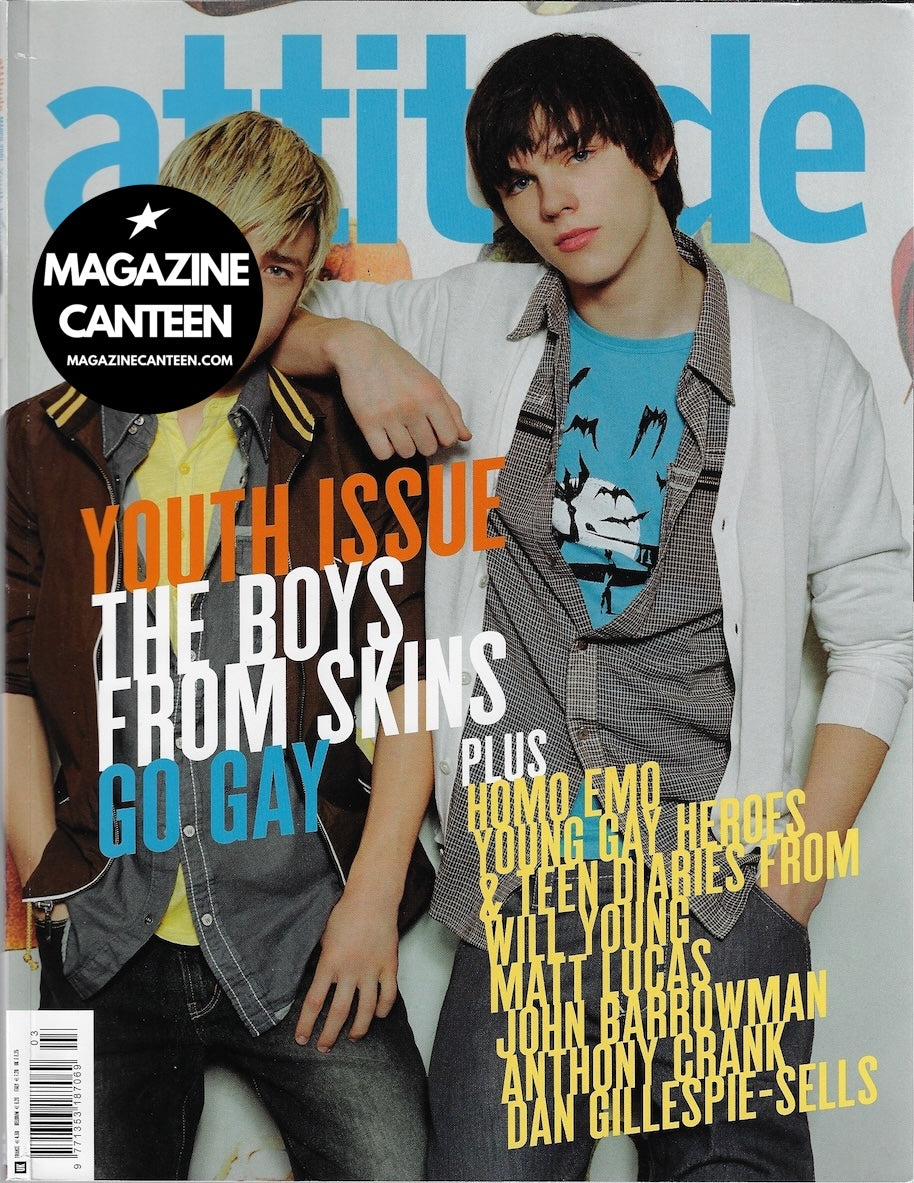 Attitude Magazine 154 - Nicholas Hoult STEPS Mitch Hewer 2007