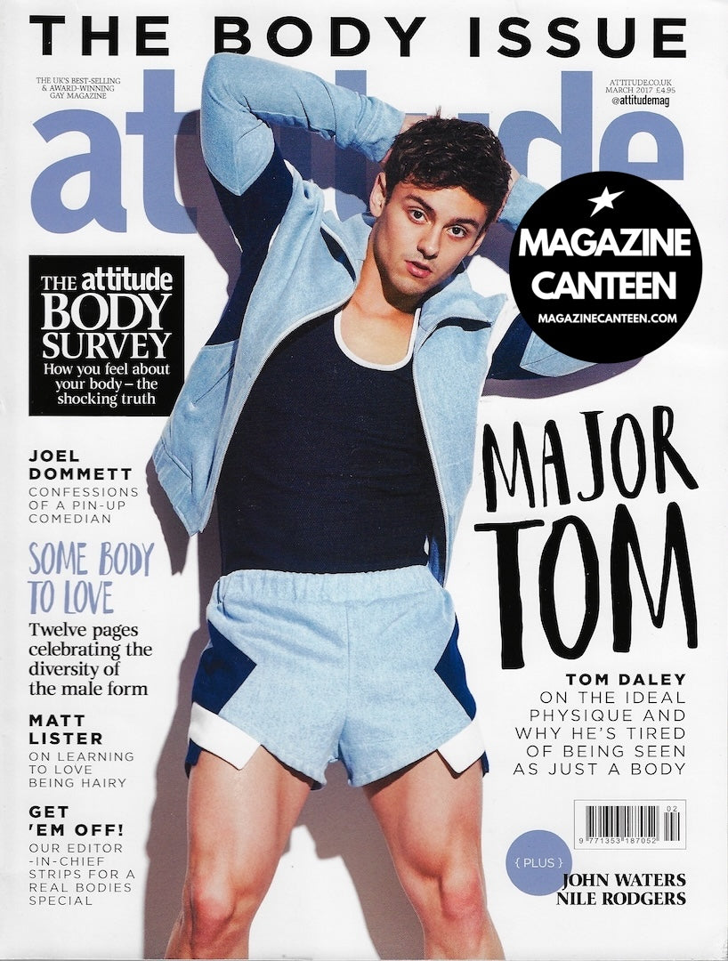 Attitude Magazine 280 - Tom Daley 2017