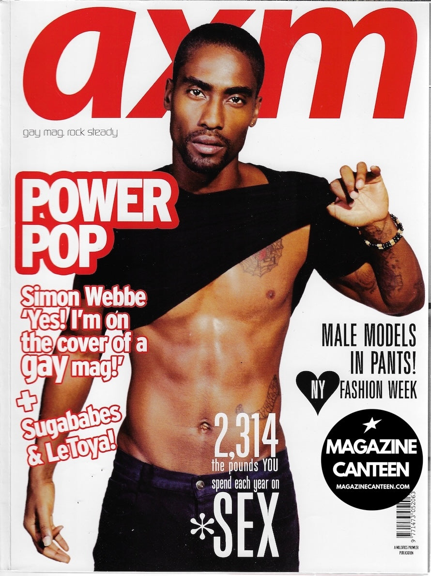 AXM Magazine - Simon Webbe BLUE Sugababes – magazine canteen
