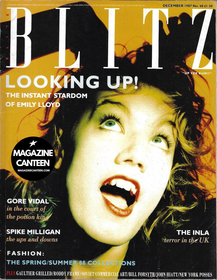Blitz Magazine - Emily Lloyd Gore Vidal