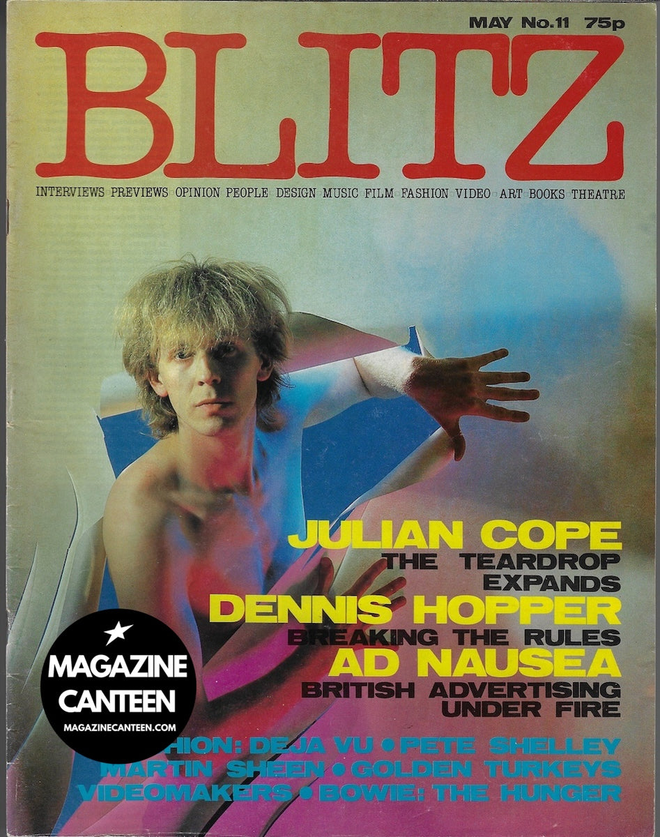 Blitz Magazine 1983 - Julian Cope Dennis Hopper Pete Shelley – magazine ...