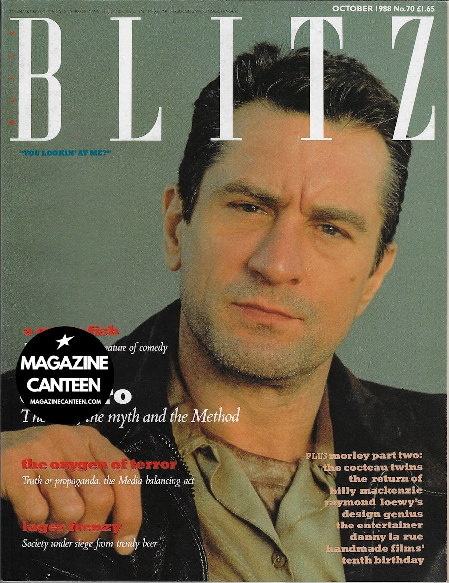 Blitz Magazine - Robert De Niro John Cleese Danny La Rue – magazine canteen