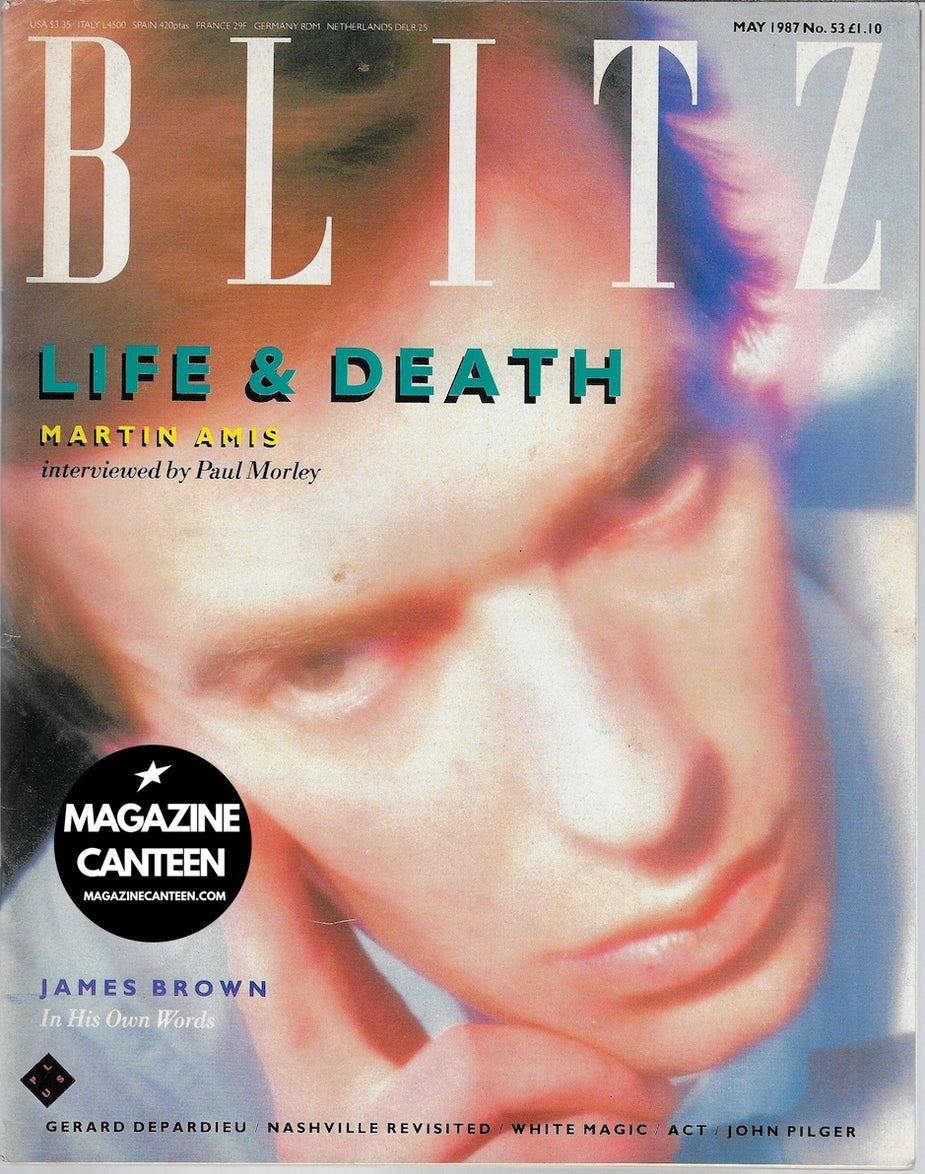 Blitz Magazine - Martin Amis Claudia Brucken Gerard Depardieu ...