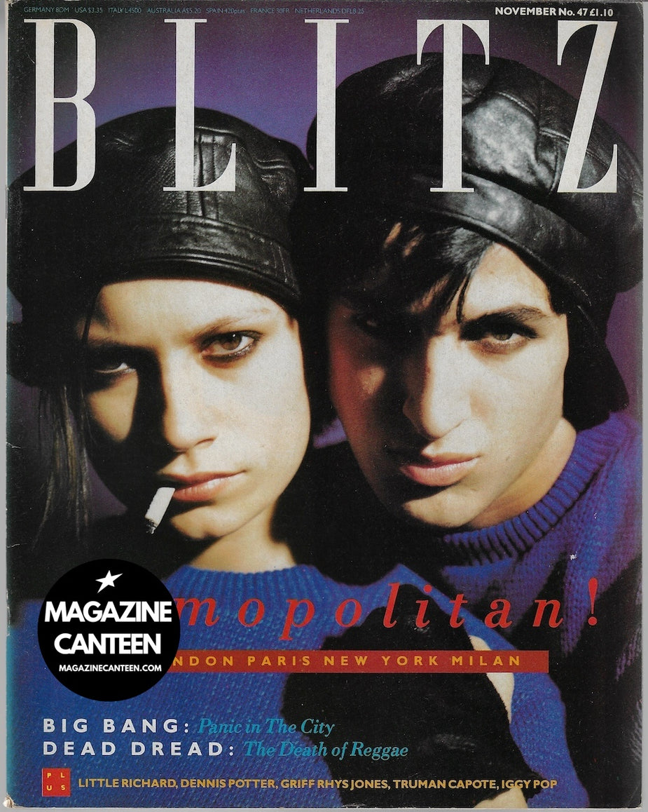 Blitz Magazine - Iggy Pop Little Richard Dennis Potter – magazine canteen