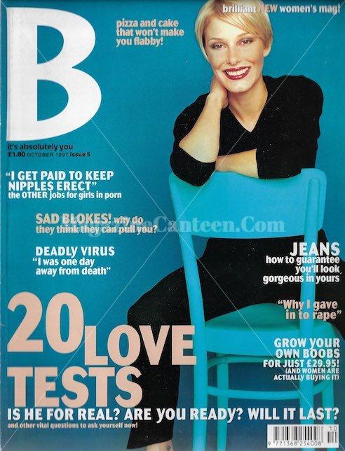 B Magazine Gary Barlow Take That Bryan Allen Carney Magazine Canteen