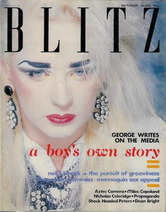 Blitz Magazine - Boy George – magazine canteen