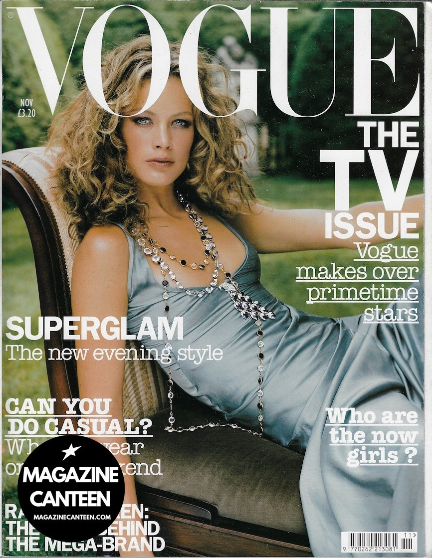 Vogue Magazine November 2002 - Carolyn Murphy Rare