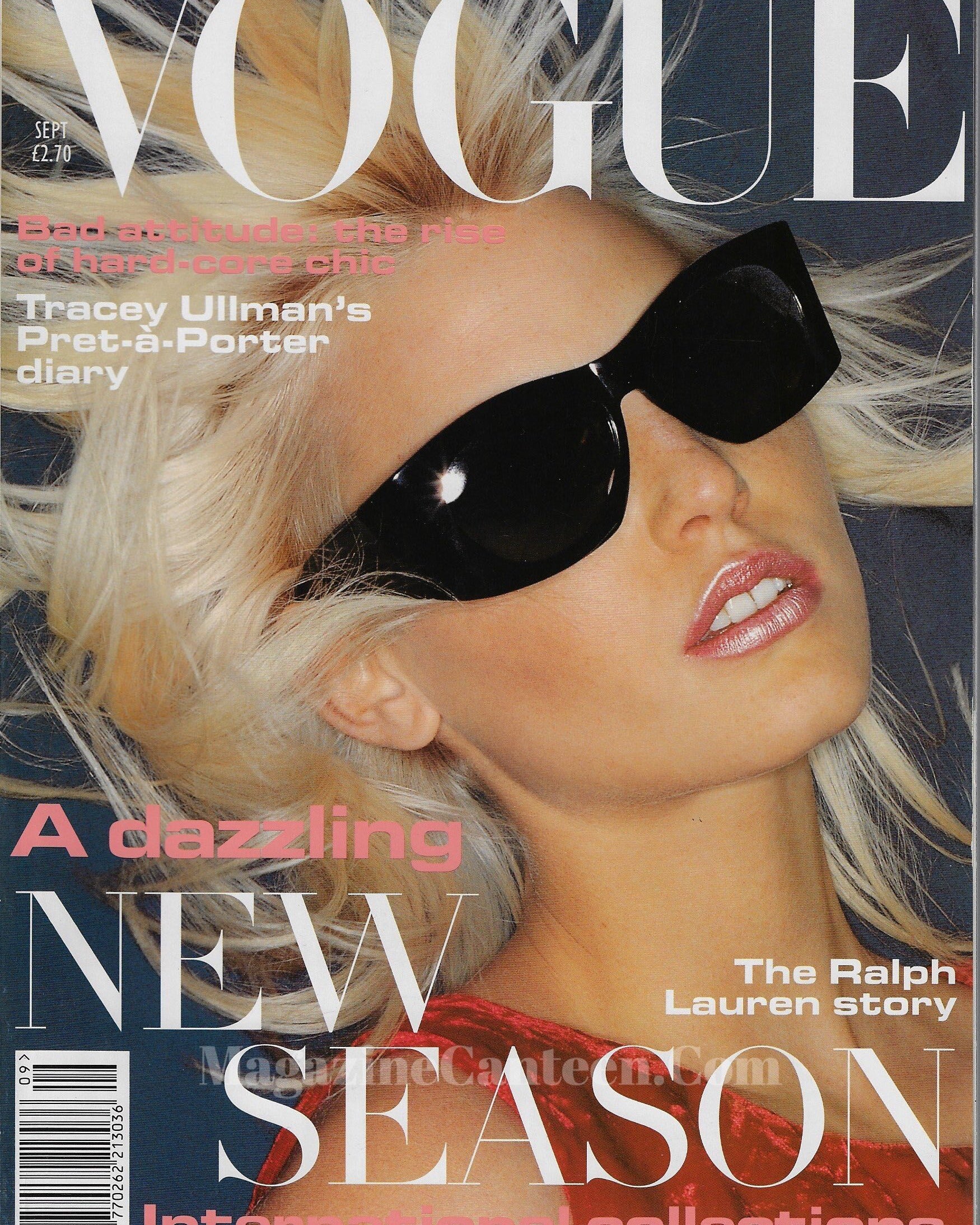 Vogue Magazine September 1994 - Nadja Auermann