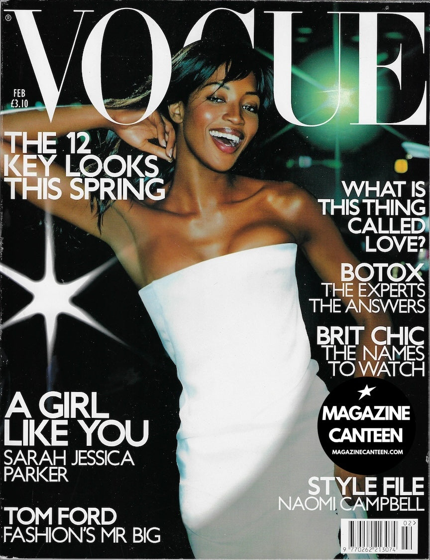 Vogue Magazine February 2001 - Naomi Campbell 