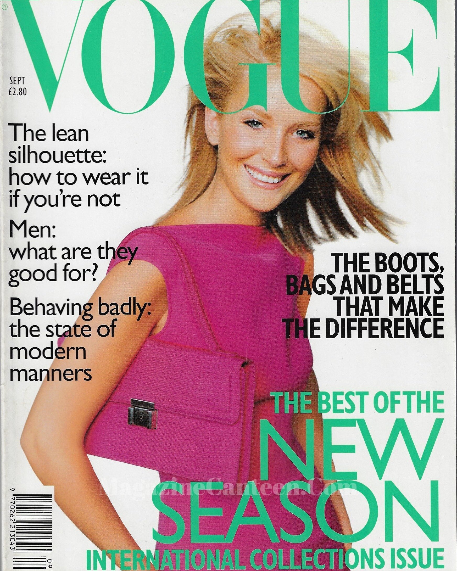 Vogue Magazine September 1996 - Georgina Grenville
