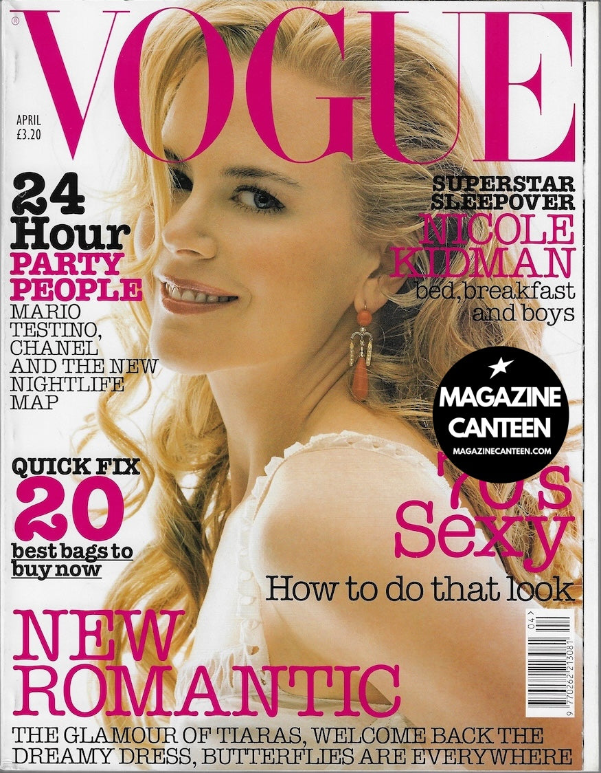 Vogue Magazine April 2002 - Nicole Kidman