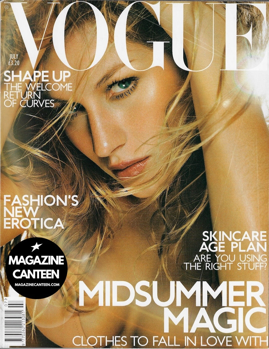 Vogue Magazine July 2001 - Gisele Bundchen