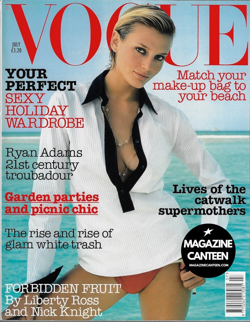 Vogue Magazine July 2002 - Bridget Hall