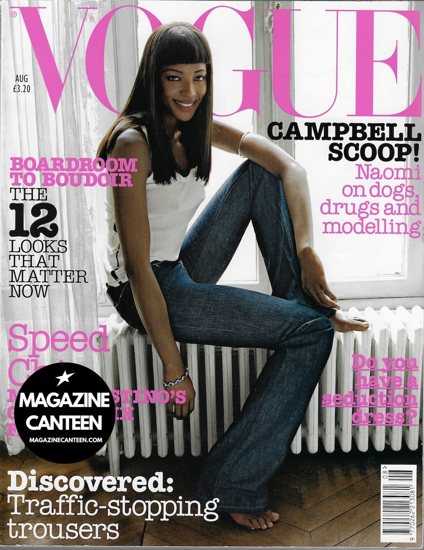 Vogue Magazine August 2002 - Naomi Campbell 