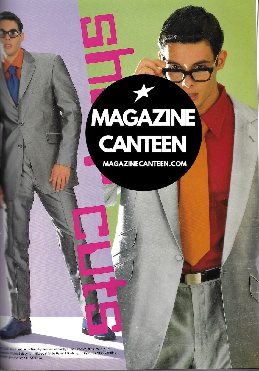 He Lines Magazine - MARK BARON Another Level Male Model Rare