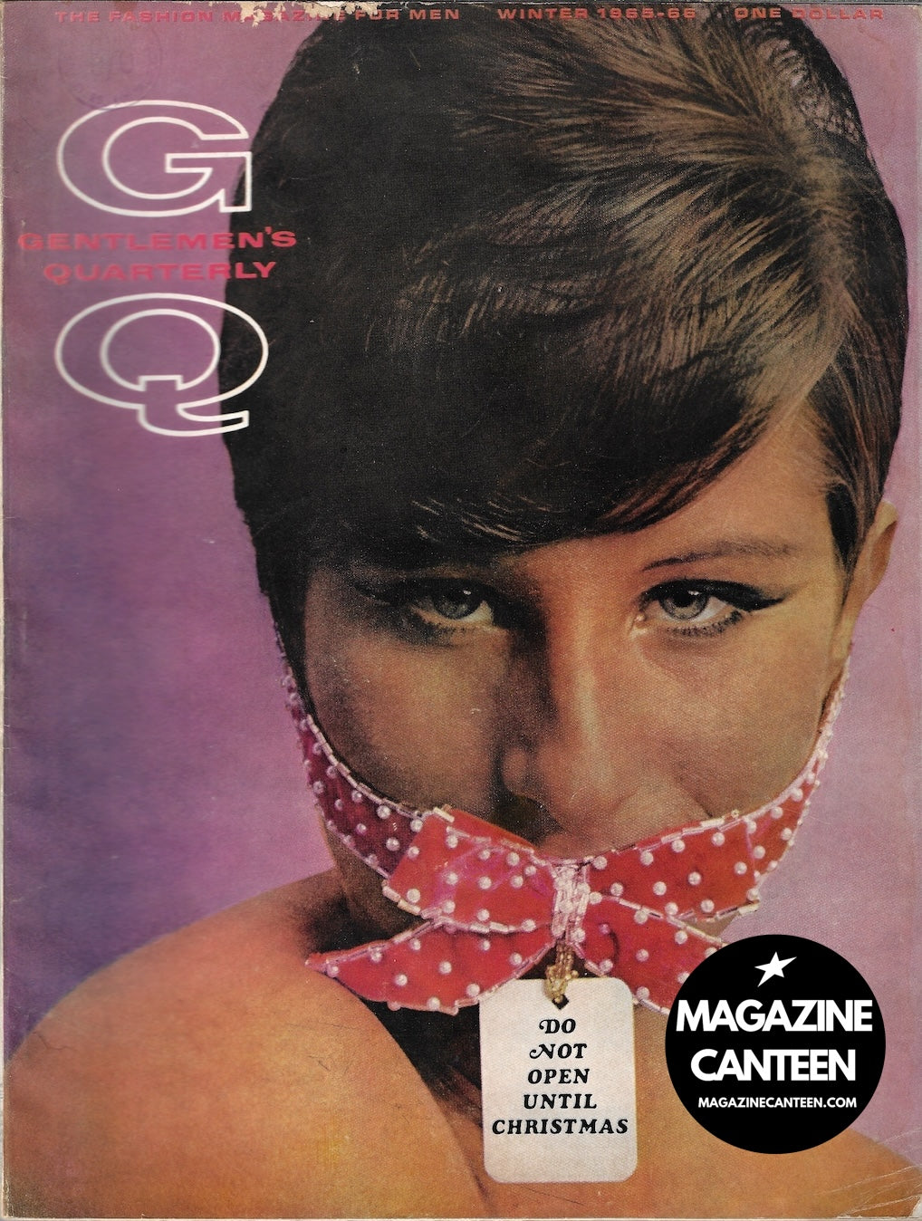 GQ Magazine - BARBRA STREISAND Carl Fischer Winter 1965