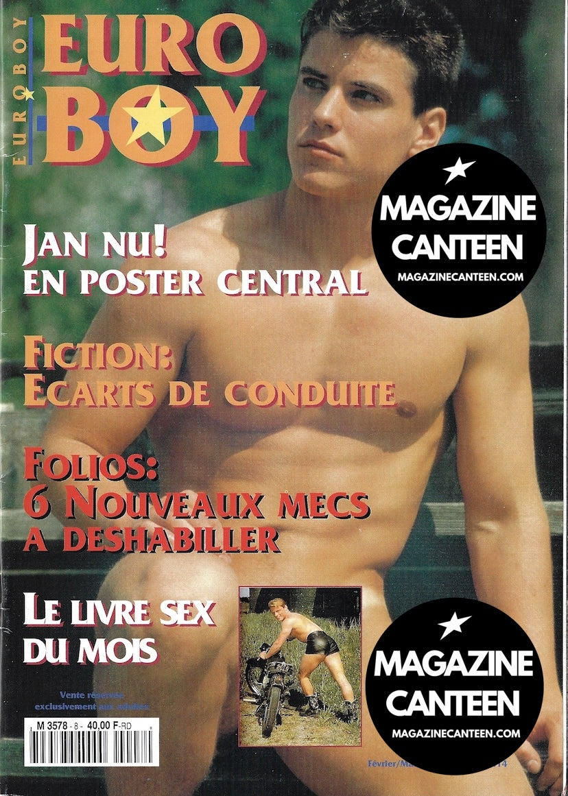 Magazine - Lukas Ridgeston RARE Bel Ami uncut cock