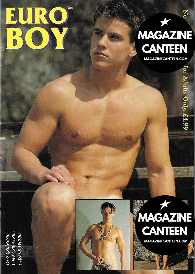 rare Euroboy Magazine - Lukas Ridgeston RARE Bel Ami