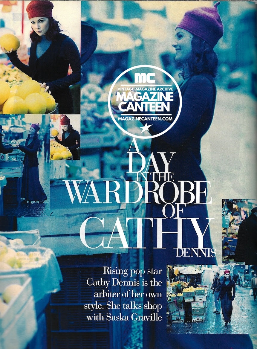 Clothes Show Magazine - CATHY DENNIS A Day Wardrobe