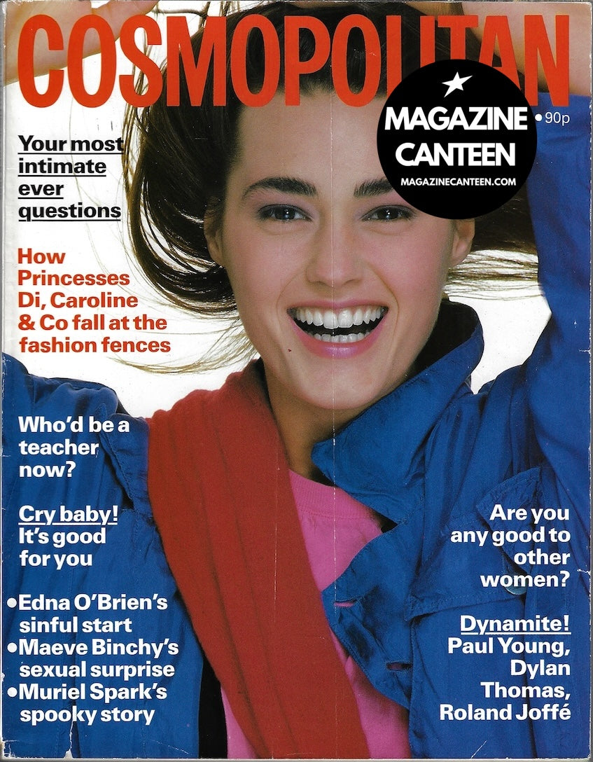 Cosmopolitan Magazine - Yasmin Le Bon PAUL YOUNG Patrick Kelly