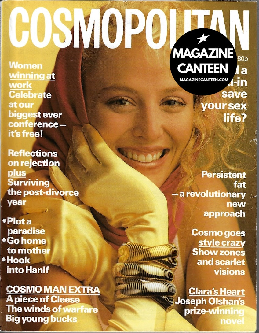 Cosmopolitan Magazine - Virginia Madsen JOHN CLEESE Helena Bonham Carter