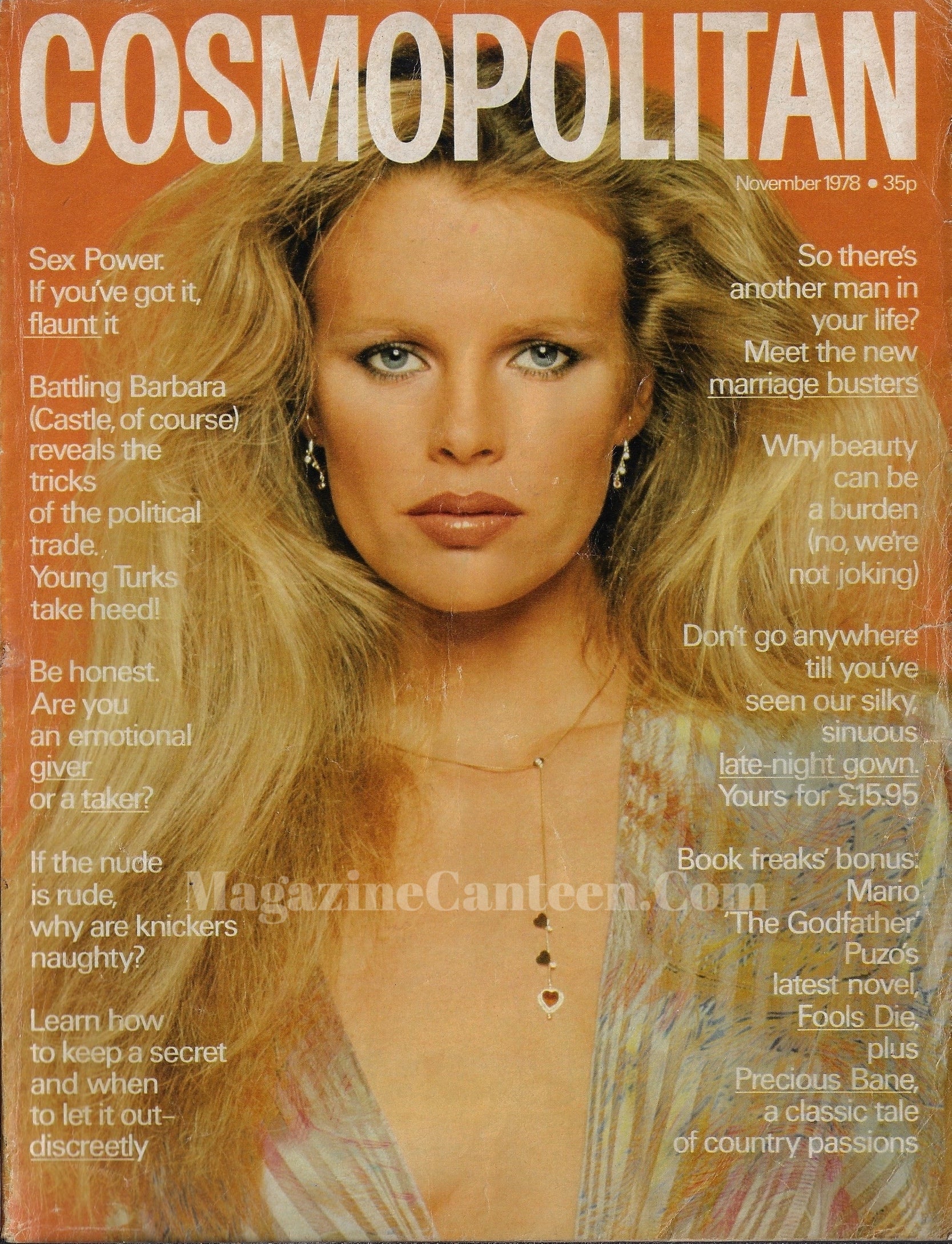 Cosmopolitan Magazine - Kim Basinger