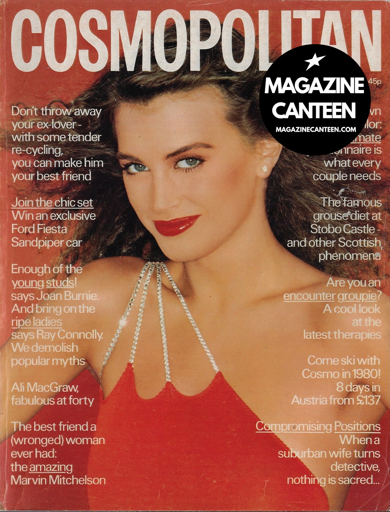 Cosmopolitan Magazine - Neil Kirk NORMAN PARKINSON Ali MacGraw