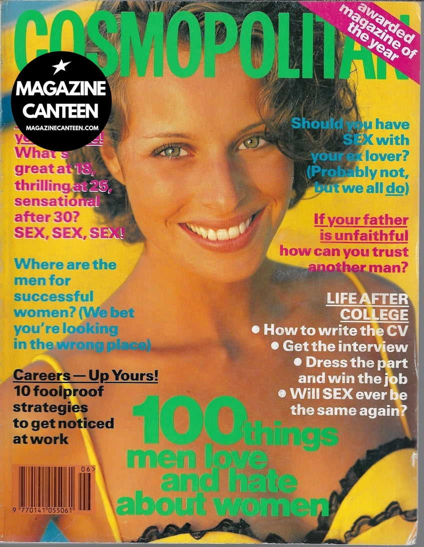 Cosmopolitan Magazine - Nathalie Bloom SEAN BEAN Jo Brand