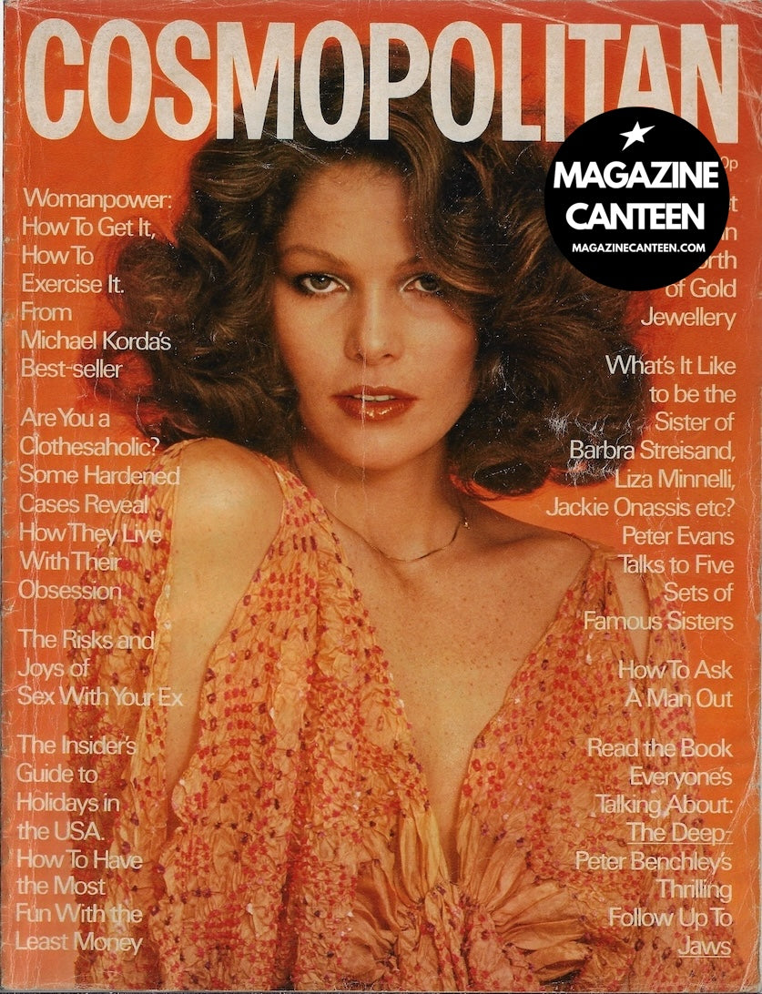 Cosmopolitan Magazine - Lois Chiles SACHA VAN DORSSEN Roman Polanski
