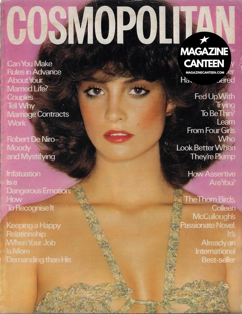 Cosmopolitan Magazine - John Carter GILLES BENSIMON Marthe Keller 1977